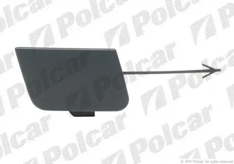 Фото заглушка крюка буксировки Polcar 13310719 Заглушка крюка буксировки Polcar 13310719