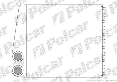 Радіатори обігріву | GOLF VI Variant (AJ5 Polcar 1331N81X