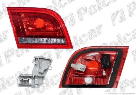 Ліхтар задній | A3, 08- Polcar 1332882U