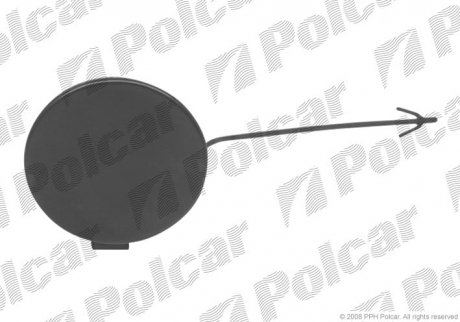 Заглушка крюка буксировки Polcar 1335079