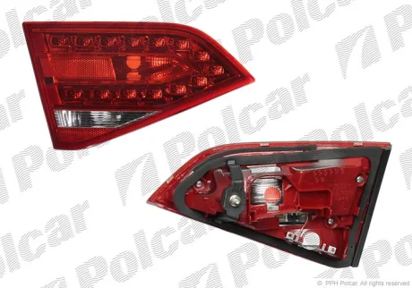 Ліхтар задній | A4 (B8) 08- Polcar 1337876H