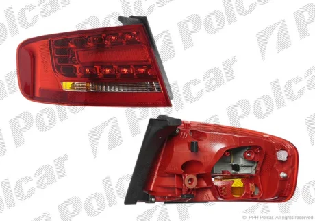 Ліхтар задній | A4 (B8) 08- Polcar 1337887H