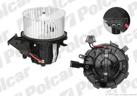 Вентилятор кабіни AUDI A4 / A5 / Q5 Polcar 1337NU1X