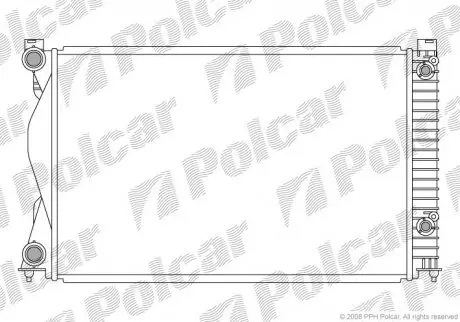 Радиатор охлаждения Polcar 1338084