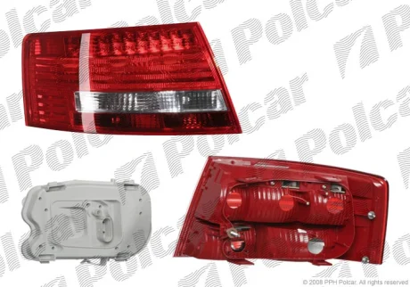 Фонарь задний | A6 SDN/KOMBI 05- Polcar 1338871X