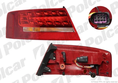 Фонарь задний | A5/S5, 03.07- Polcar 1355882U