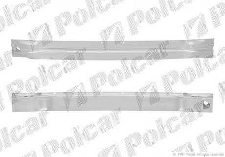 Усилитель бампера переднего Polcar 136507-3