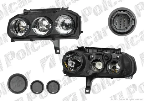 Фара основная | 159, 05- Polcar 141110E