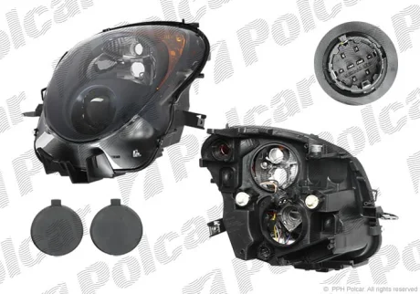 Фара основная | MITO, 07.08- Polcar 1425102E