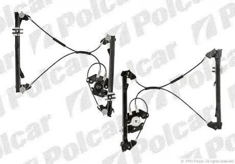 Склопідйомник електричний без електромотора Polcar 2001PSG2