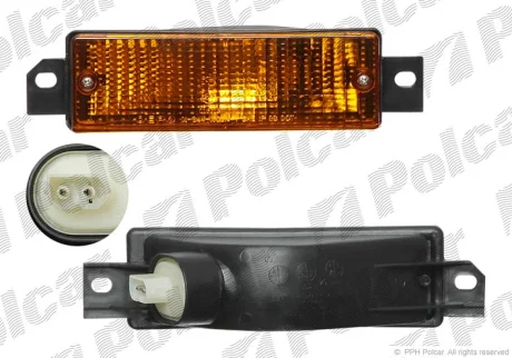 Покажчик поворота передній | BMW 3 E30, 9.82- Polcar 2005204E