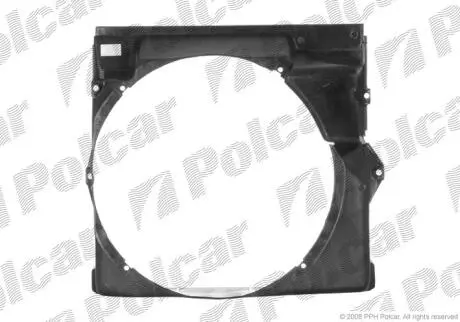 Кожух вентилятора BMW 3 E36 Polcar 2007232