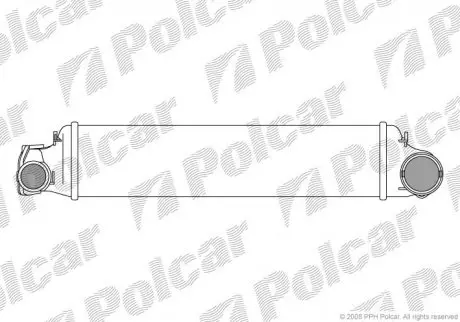 Радиатор воздуха (интеркулер) Polcar 2009J81