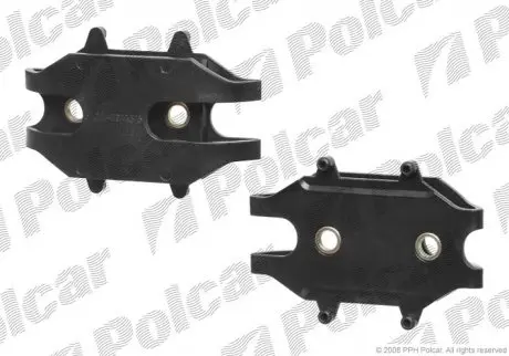 Кронштейн бампера BMW 5 E34, 88- Polcar 2015079