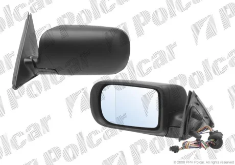 Зеркало внешнее правое | BMW 5 E39 96- 4D Polcar 2016528M
