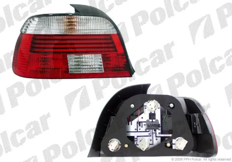 Фонарь задний | BMW 5 E39, 96- Polcar 2016883E