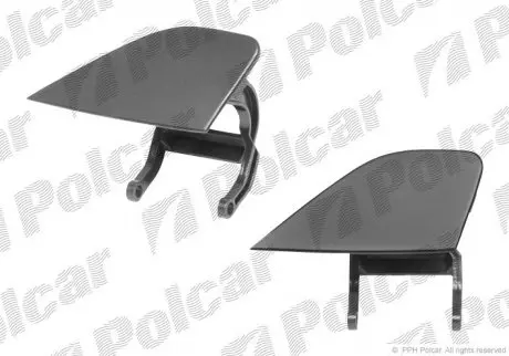 Заглушка бампера Polcar 20240716