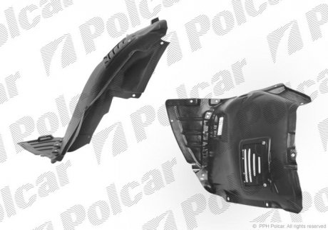 Подкрылок Polcar 2040FL1 (фото 1)
