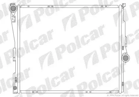 Радиатор охлаждения Polcar 2055082