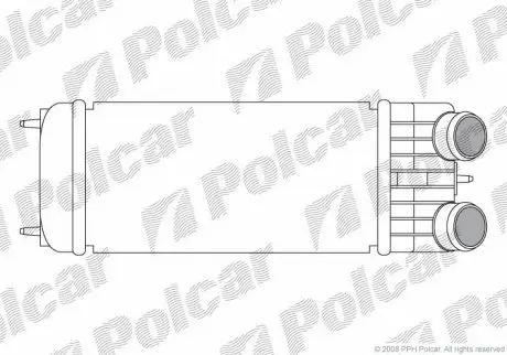 Радиатор воздуха (интеркулер) Polcar 2316J81