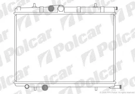 Радиатор охлаждения Polcar 2327083