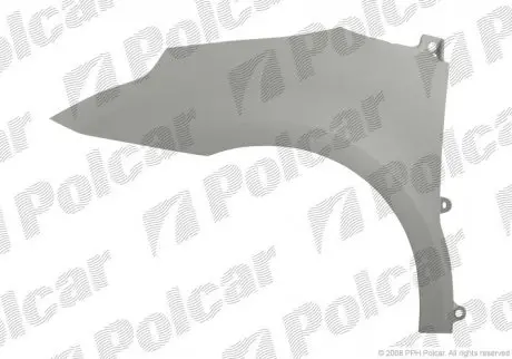 Крило переднє Polcar 232902J