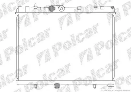 Радиатор Polcar 2329081