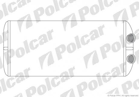 Радиатор отопителя салона Polcar 2329N8-3