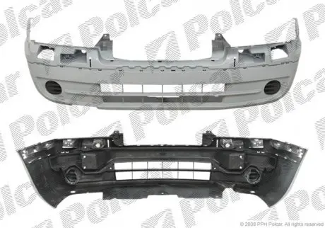 Бампер передний Polcar 2396071