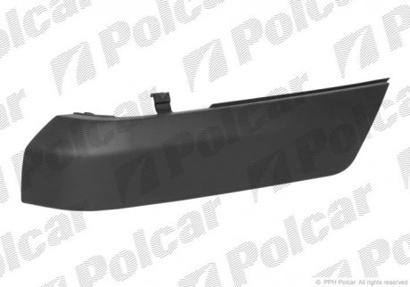 Накладка бампера переднього права Polcar 239607-6 (фото 1)