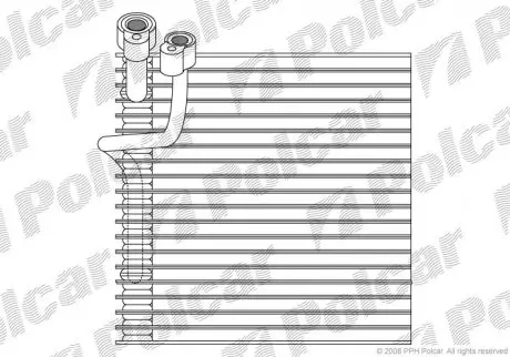 Випаровувач кондиціонера Polcar 2405P82