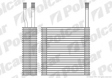 Випаровувач кондиціонера Polcar 2406P81