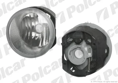 Фара передняя | 300 C, 9.04-04.11 Polcar 243129E