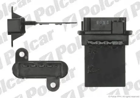 Регулятор вентилятора кабіни CHEROKEE / LIBERTY / WRANGLER / CALIBER Polcar 2437KST1