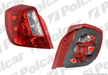 Фонарь задний | NUBIRA III, 03- Polcar 2506871E