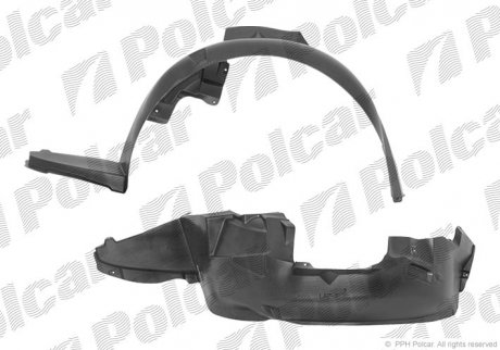 Подкрылок Polcar 2506FL1 (фото 1)