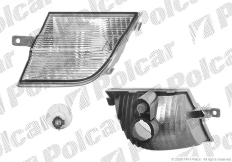 Указатель поворота передний | NISS. MICRA K12, 03- Polcar 2707190E