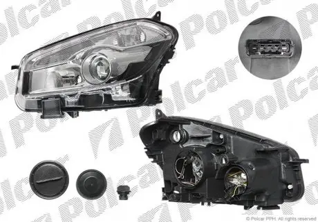 Фара передняя Polcar 271409-E