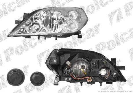 Фара основна | NISSAN PRIMERA, 01- Polcar 2734101E