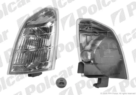 Указатель поворота передний | NISSAN X-TRAIL, 01- Polcar 274620E