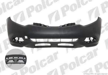 Бампер передний Polcar 27490712
