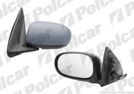 Зеркало наружное Polcar 2755512M