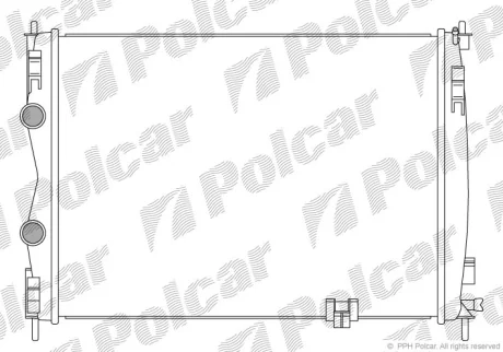 Радіатори охолодження | QASHQAI / QASHQAI +2 Polcar 2759083K
