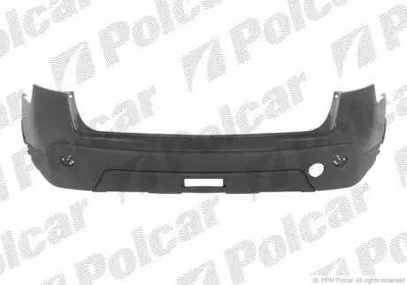 Бампер задній Polcar 275996