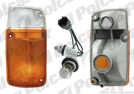 Поворот передній з розміром | NISSAN PATROL, 81- Polcar 2775192