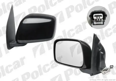 Зеркало наружное Polcar 2782524E
