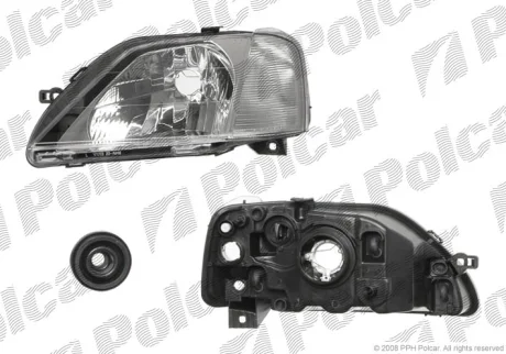 Фара основная | DACIA LOGAN, -09 Polcar 2800102E