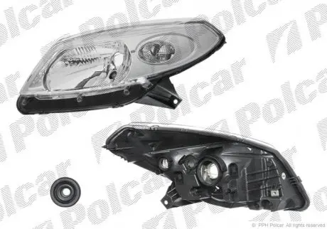 Фара передняя Polcar 280509-E
