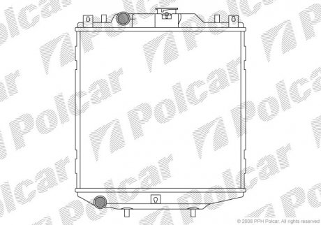 Радіатор охолодження Polcar 290108A1