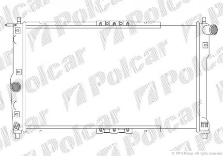 Радиатор Polcar 291208A